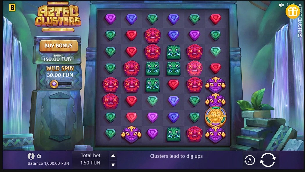 aztec clusters slot