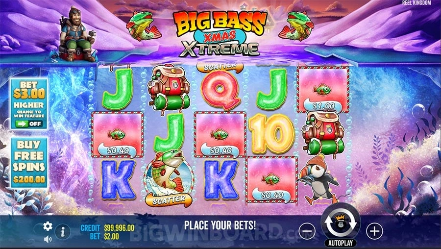 big bass xmas xtreme game