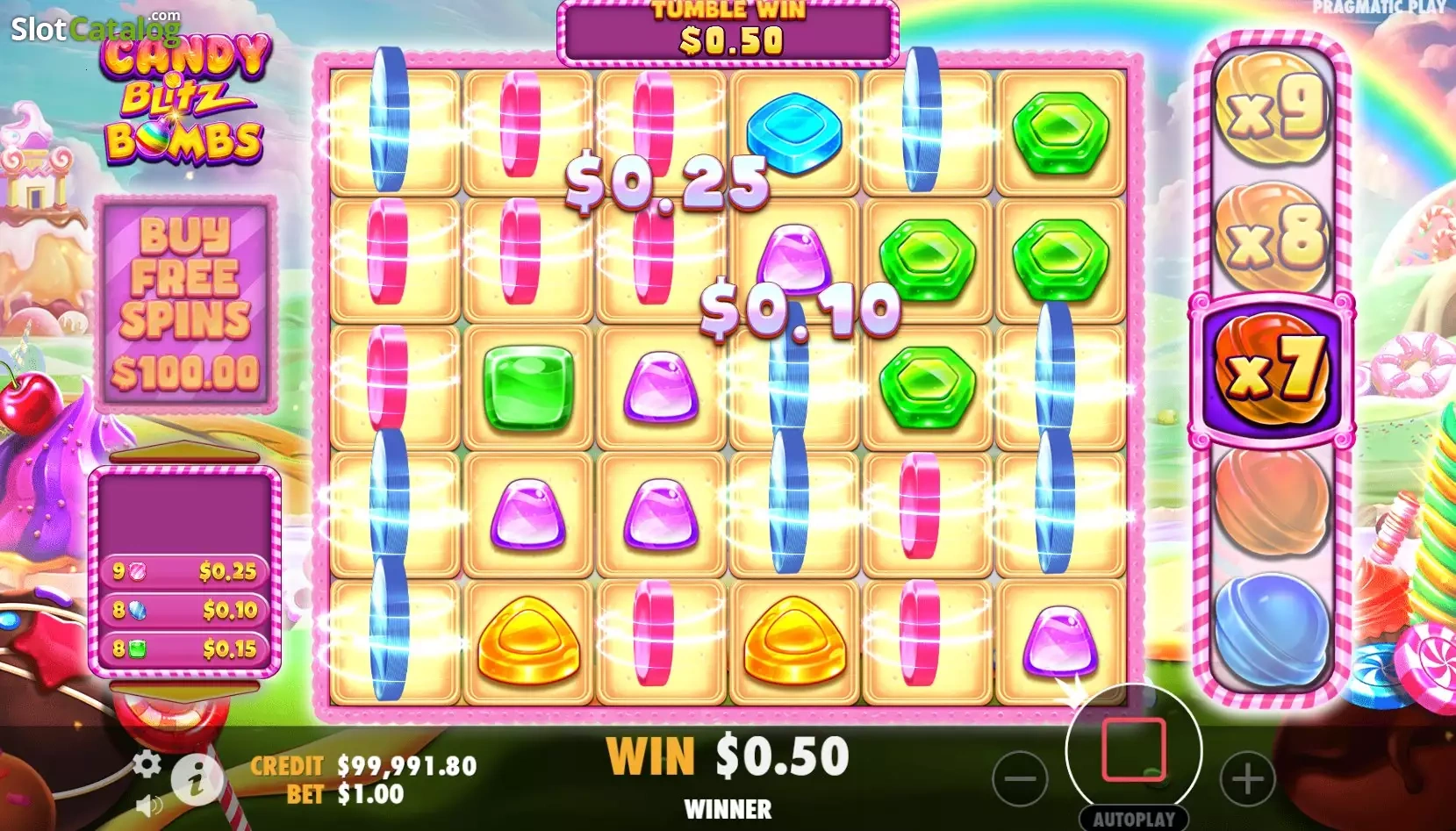 candy blitz bombs game