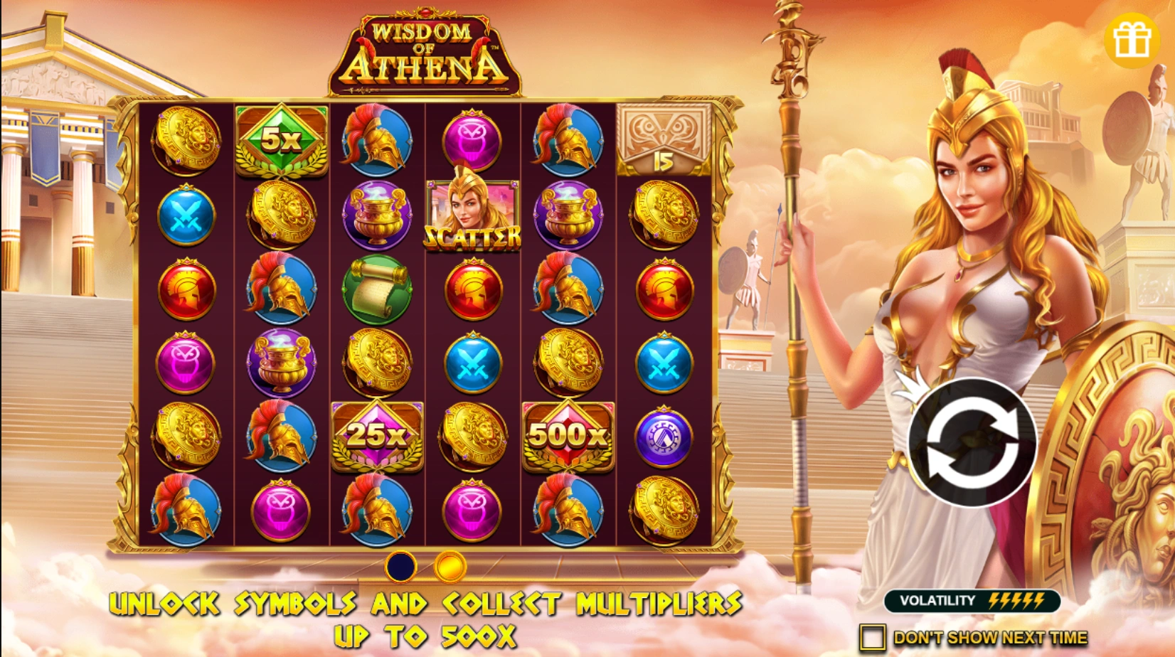 wisdom of athena 1000 slot